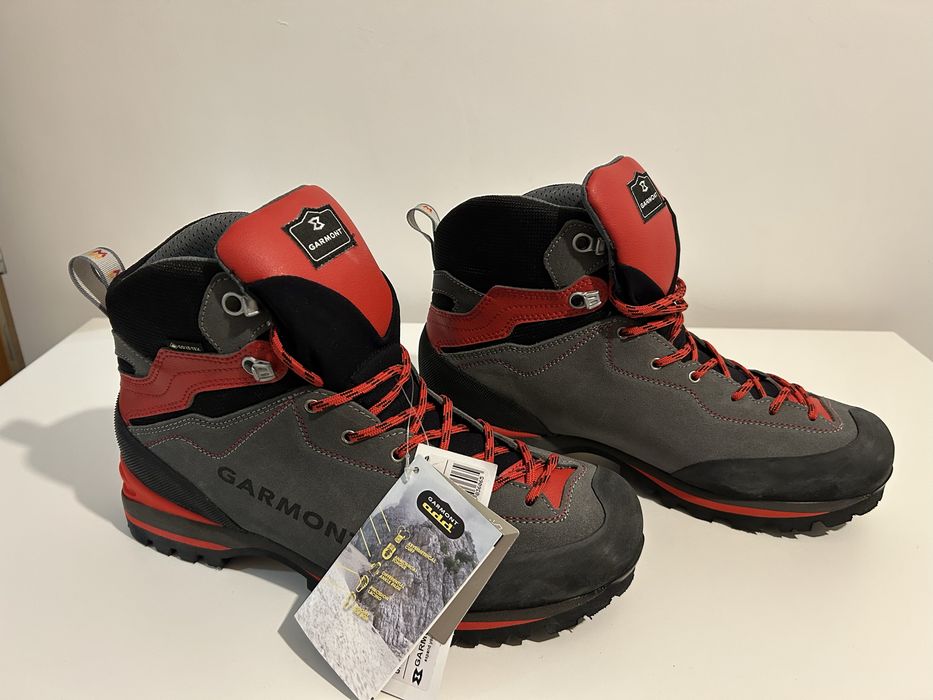 Алпийски обувки Garmont Ascent GTX - сив/червен цвят, размер 43, мъжки