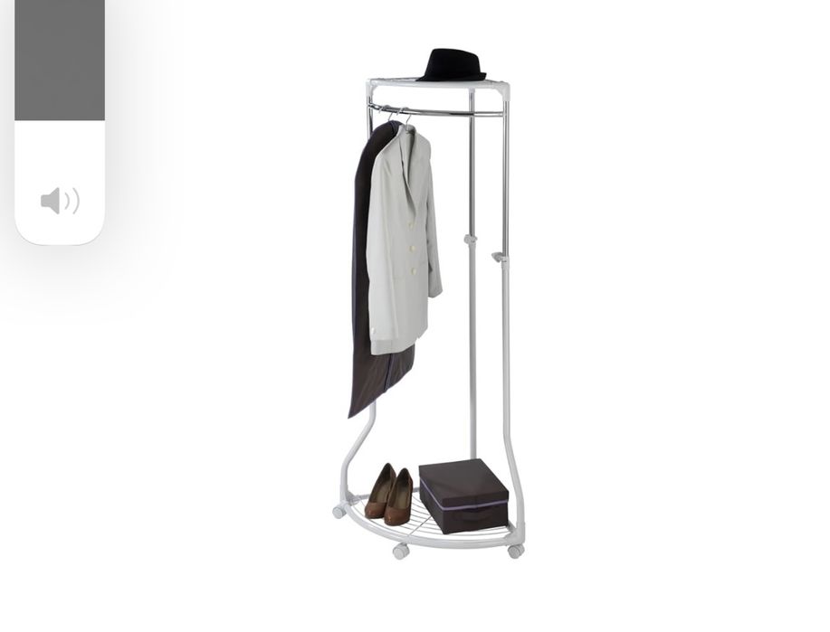 Ъглова закачалка за дрехи и обувки на WENKO