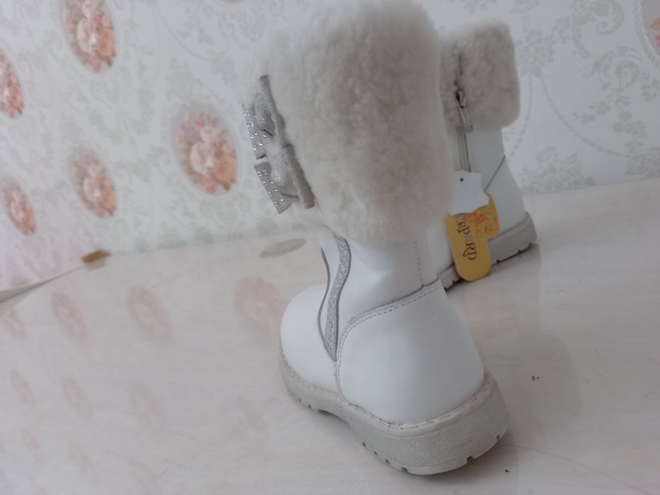 Зимние сапоги натуральная кожа