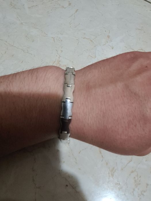 Bratara argint masiv 925,model elegant,21 cm,stare perfectă