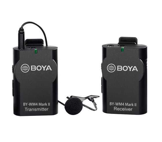 Microfon Lavaliera Wireless, Boya BY-WM4 Mark II , pret magazin 375lei
