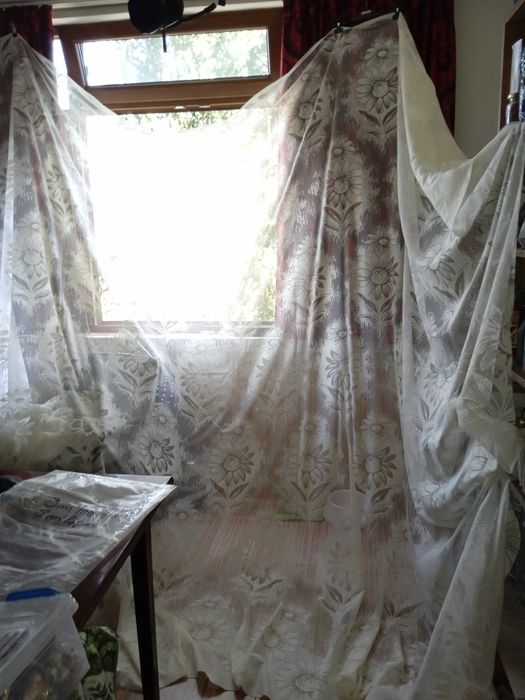 Perdea (material de perdea) 3m/5m nou floarea soarelui/galben pal