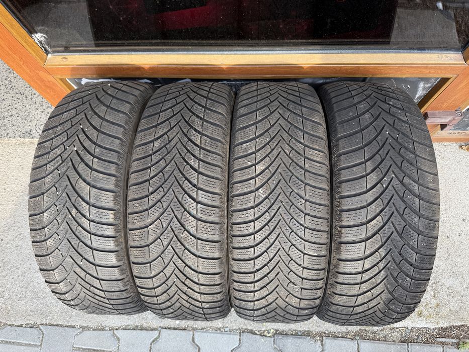 4бр. Зимни Гуми С Борд 215/60R/16XL -SEMPERIT- DOT:3622- 5.4мм+4.8мм