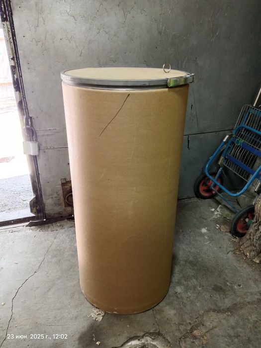 Картонная бочка цилиндр 87х40см