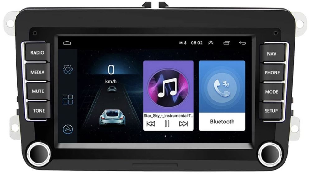 Мултимедия Android 9.1/10за VW GOLF 5/6 PASSAT 6/7 Polo Skoda Seat