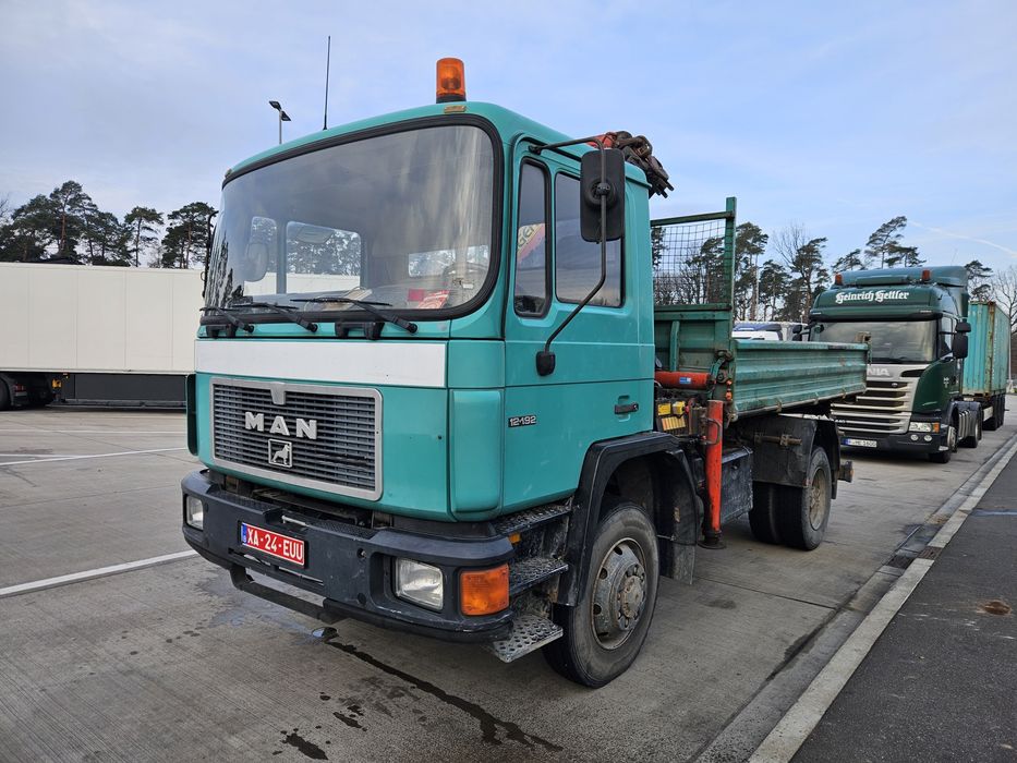 Man 4 X 4 Bascula /Basculabil/Macara Palfinger