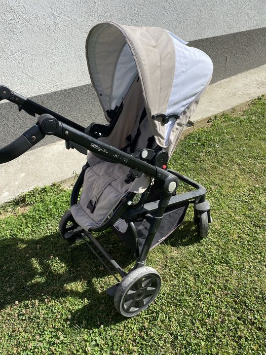 Carucior Kinderkraft 2 in 1 Kraft 6, Crem