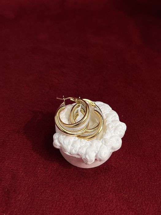 Золотые серьги/BariBarShop/0•0•24