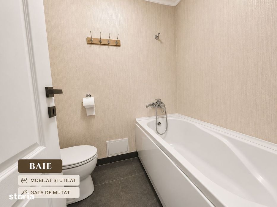 B-dul Mărășești - Parc Cancicov, Etaj 1, Renovat și Mobilat Modern
