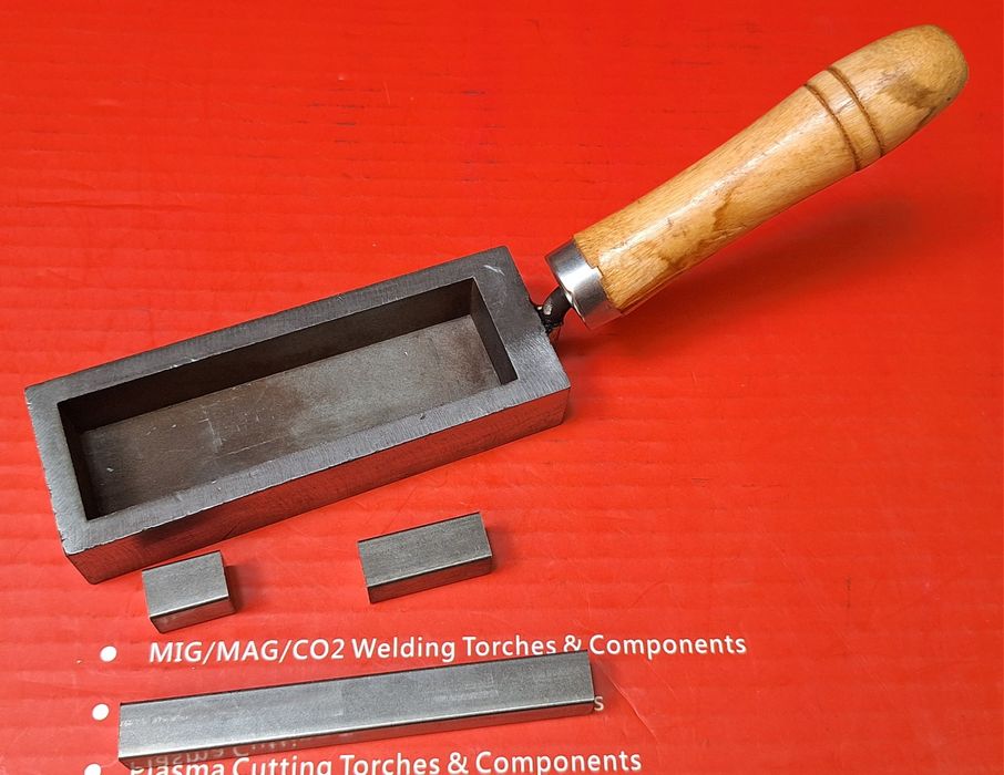 Калъп отливане, топене метал, размер 120x45x21мм.или 175x45x21мм.