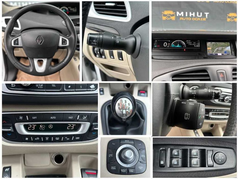 Renault Megane Scenic 1.5 Diesel (110 CP) 2013 Euro 5 | Rate fixe | Garantie