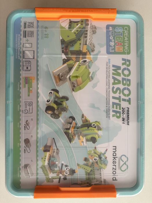 Конструктор Makerzoid Premium более 600 деталей