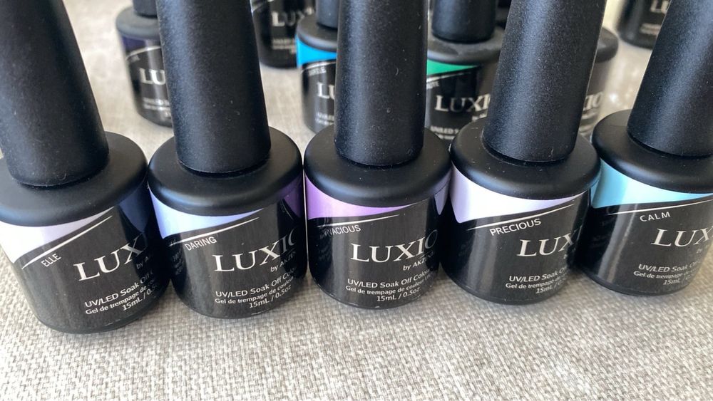 Гель лаки luxio новые оригинал 100%