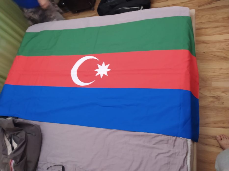 Государственный флаг Азербайджана