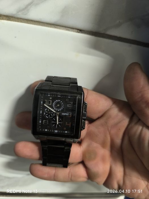 Запазен оригинален мъжки часовник Esprit