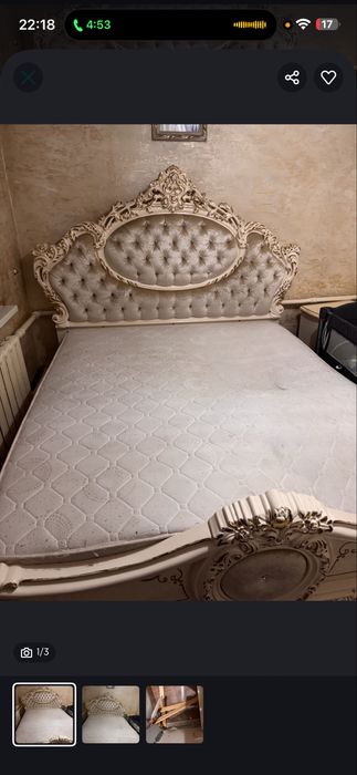 Продам двух спалный кровать