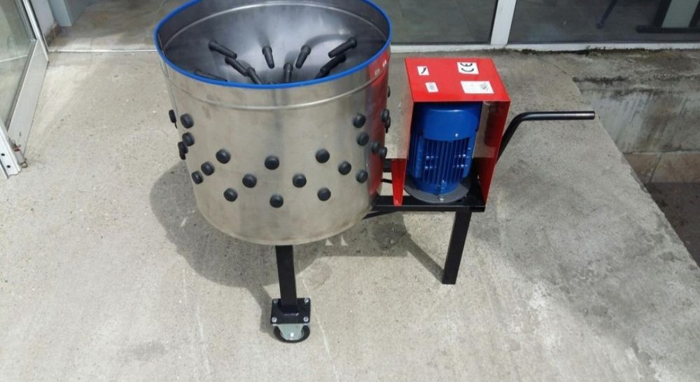 Машини за автоматично оскубване на кокошки,бойлери и пъдпъдъции