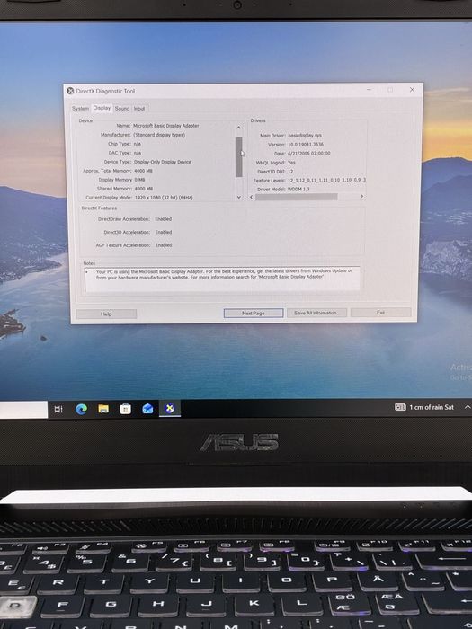 Asus TUF FX505DT | AMD Ryzen 5 3550H | 8GB RAM | 512GB SSD | 15.6"