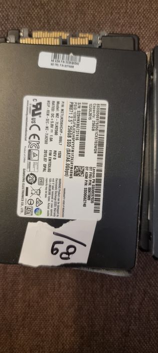 Ssd SATA III samsung, sandisk, toshiba