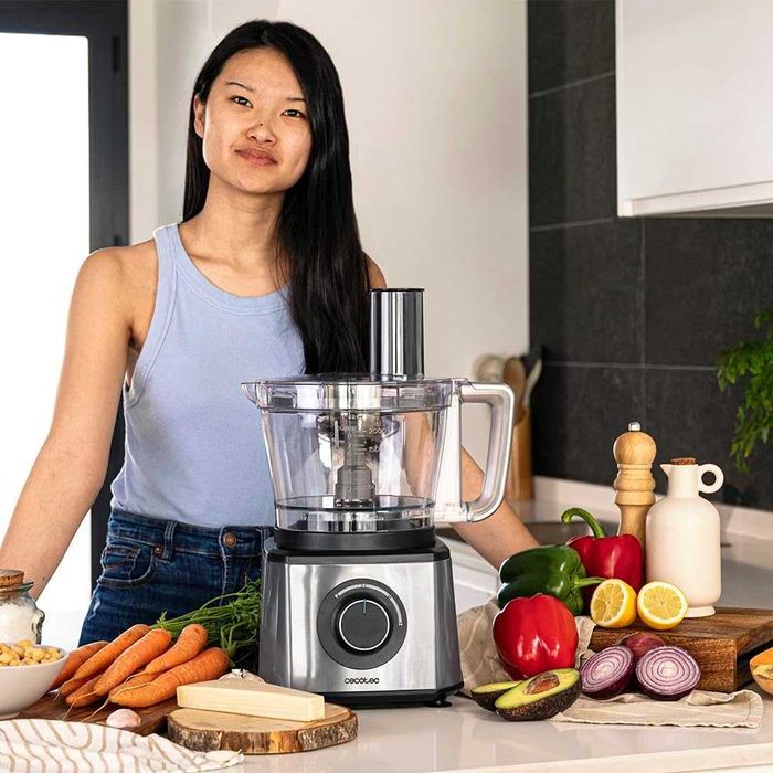 Кухненски робот Cecotec Paprika, 2000W, неръждаема стомана, 3.5L