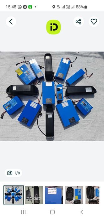 Аккумуляторы на электровелосипед 25а