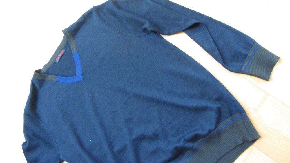 Pulover Nou Original Pada Mure lana mar S-M gen office elegant