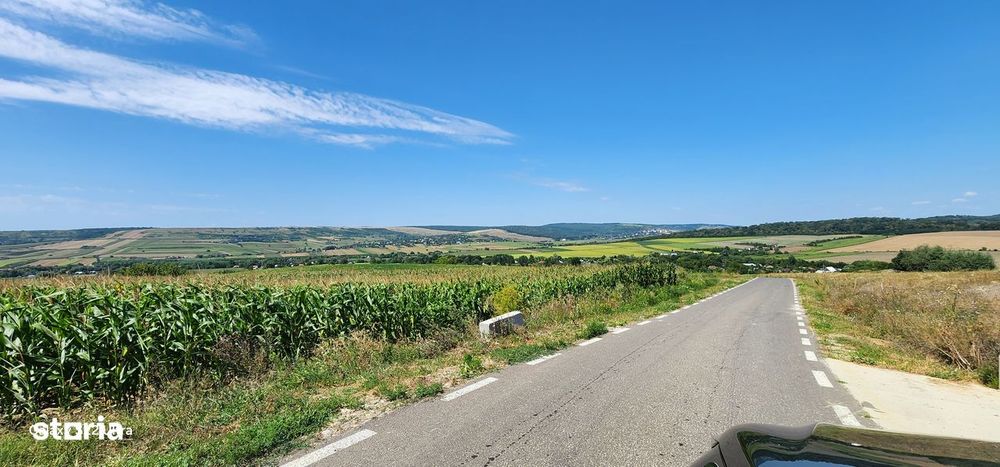 2.1ha teren la asfalt cu priveliste superbă si zonă liniștită