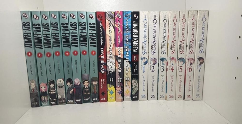 carti manga noi volume diferite