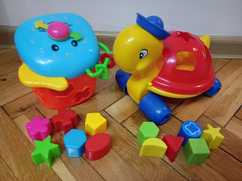 Детски книжки, Сортери, Телефон Fisher price, Музикален барабан