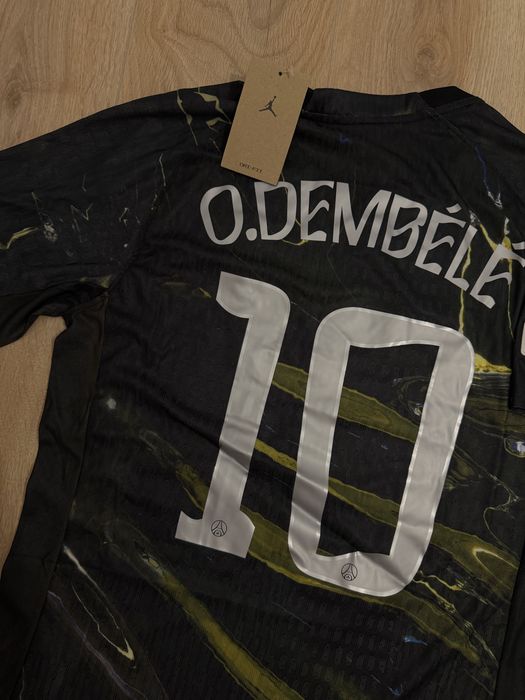 Tricou de fotbal Jordan Psg paris saint germain Ousmane dembele 10 marime M champions league