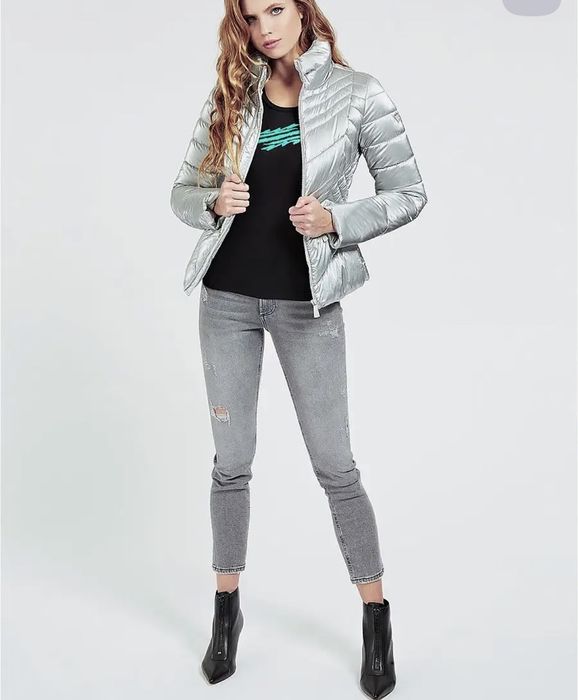 Куртка Guess silver