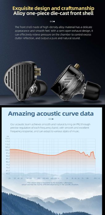 Новые запечатанные планарные KZ PR2 Hi-Fi