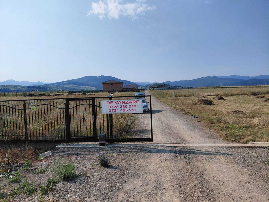 Ultimele Parcele Tarlungeni - 10 min Brasov - Teren de Vanzare 780 mp