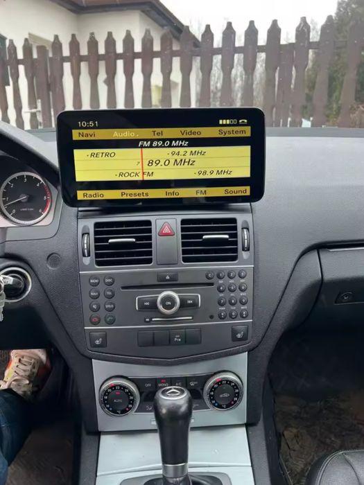 Навигация мултимедия за Мерцедес W204