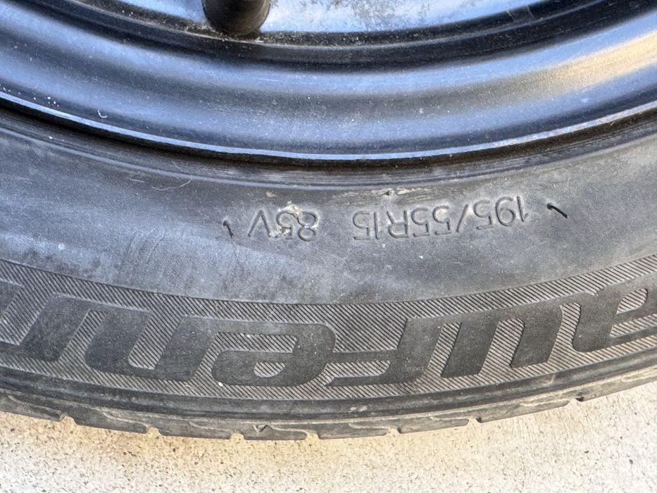 1бр резервна гума Toyota Corola Avensis 15цола