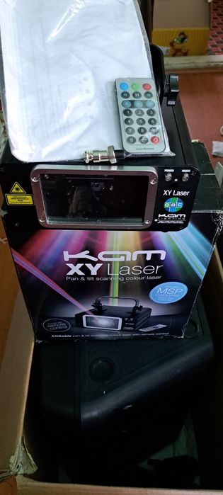 Kam XY laser  Green blue cyan