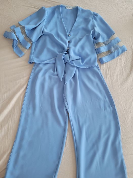 Lucy светло син комплект