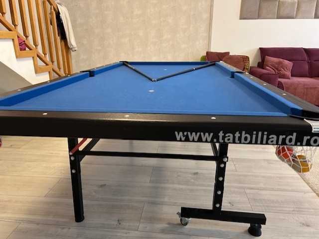 Vand masa pliabila biliard ARGAN, 7 ft., pret excelent, ca noua!