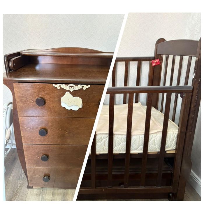 Продам комод и манеж