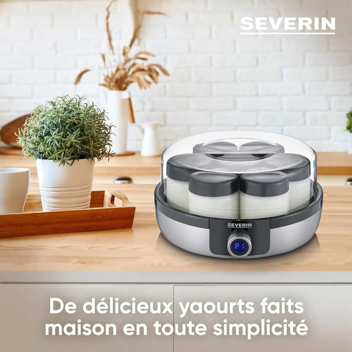 ПРОМО Нов 2г Гаранция Уред за Кисело мляко Severin (JG 3521)