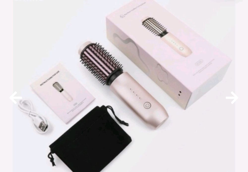 Big Wave GT2305 – Безжична четка за изправяне и накъдряне на коса