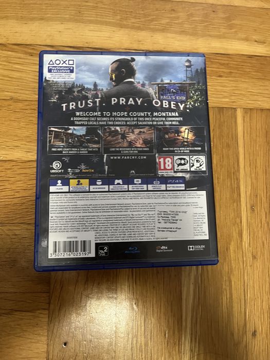 Far Cry 5 за плейстейшън 4.