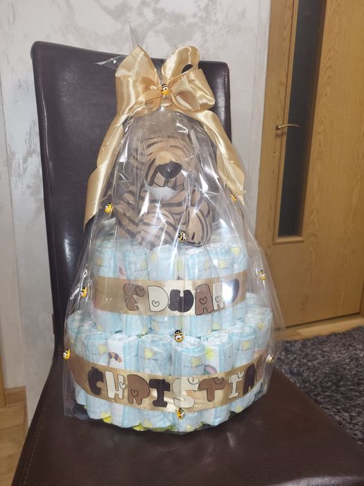 Tort decorativ din pampers