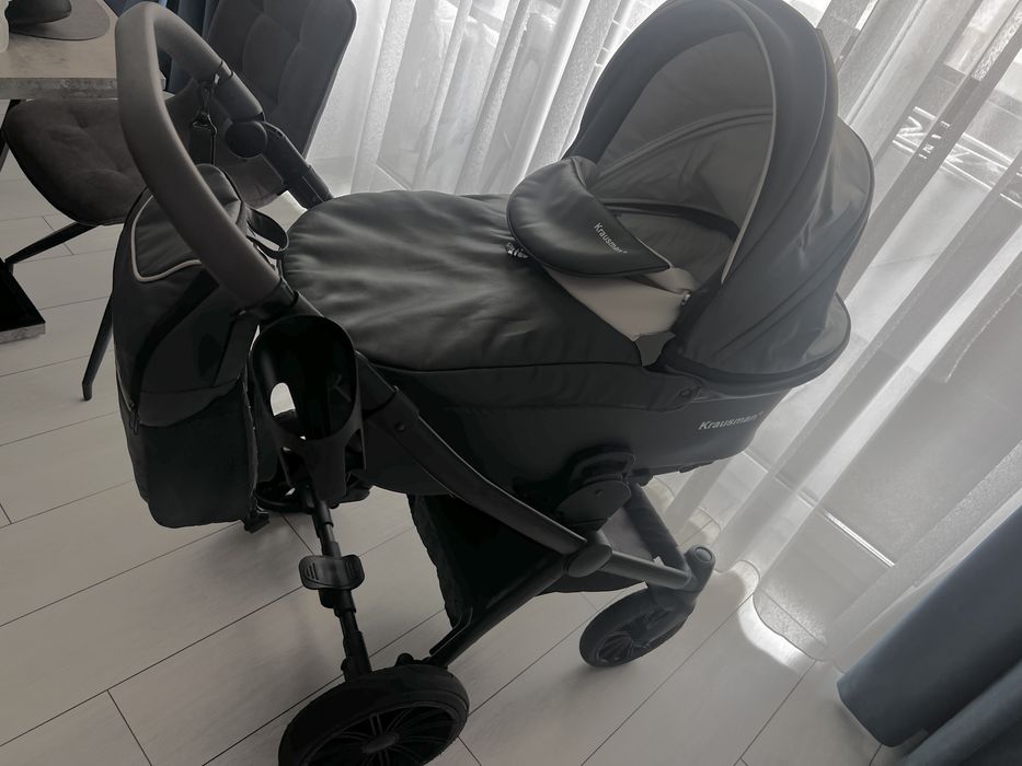 Krausman – Carucior 3 in 1 Rider Soft Grey