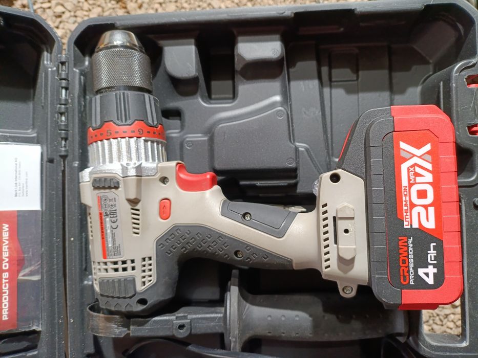 Шуруповёрт Ледобур Crown