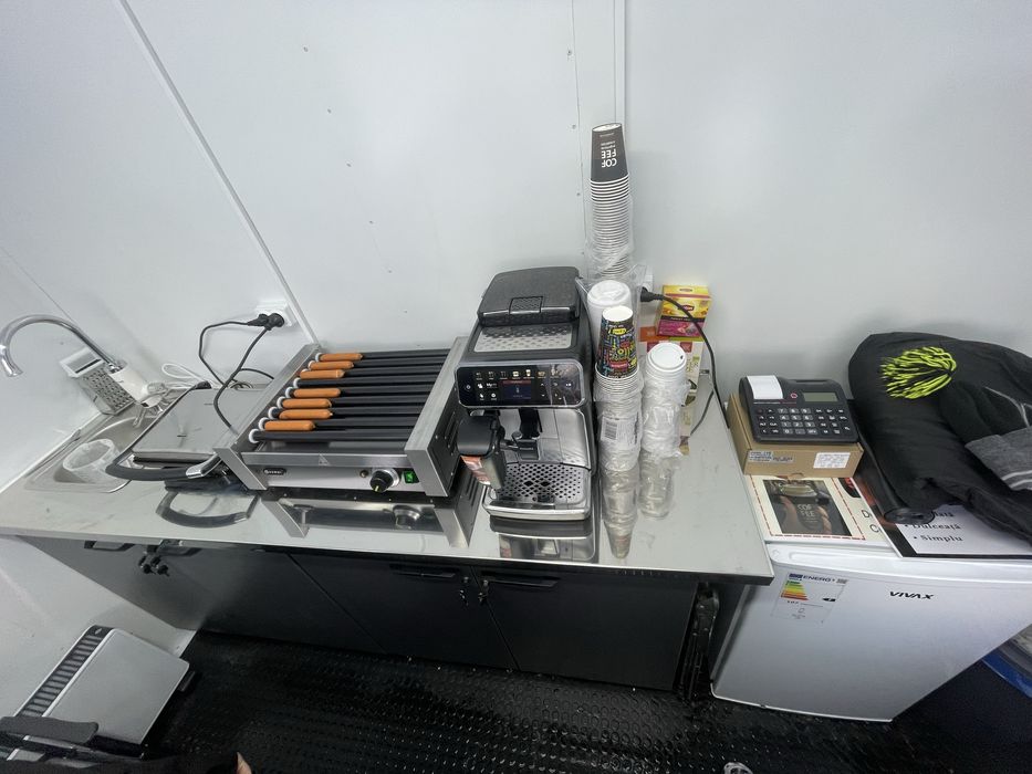 Rulota fast food comerciala de vanzare