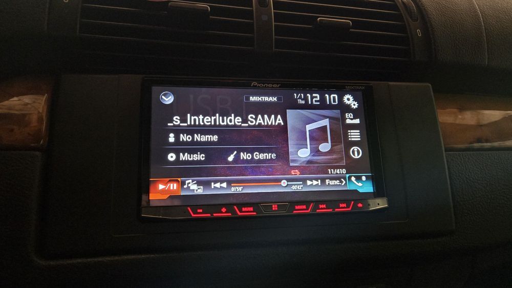 Pioneer avh 8700bt Clarion Vz402e cd player single din usb dvd