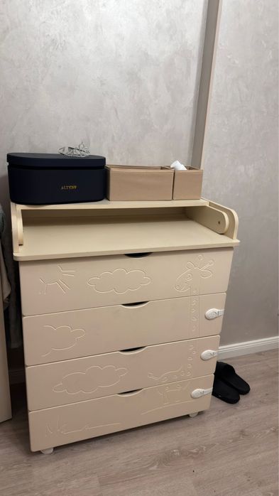 Комод пелинальный детский