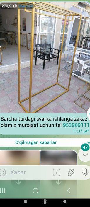 Svarka ishlari qilamiz