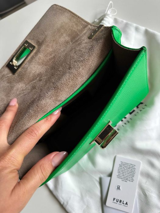 Нова чанта Furla 1927 Crossbody, зелена